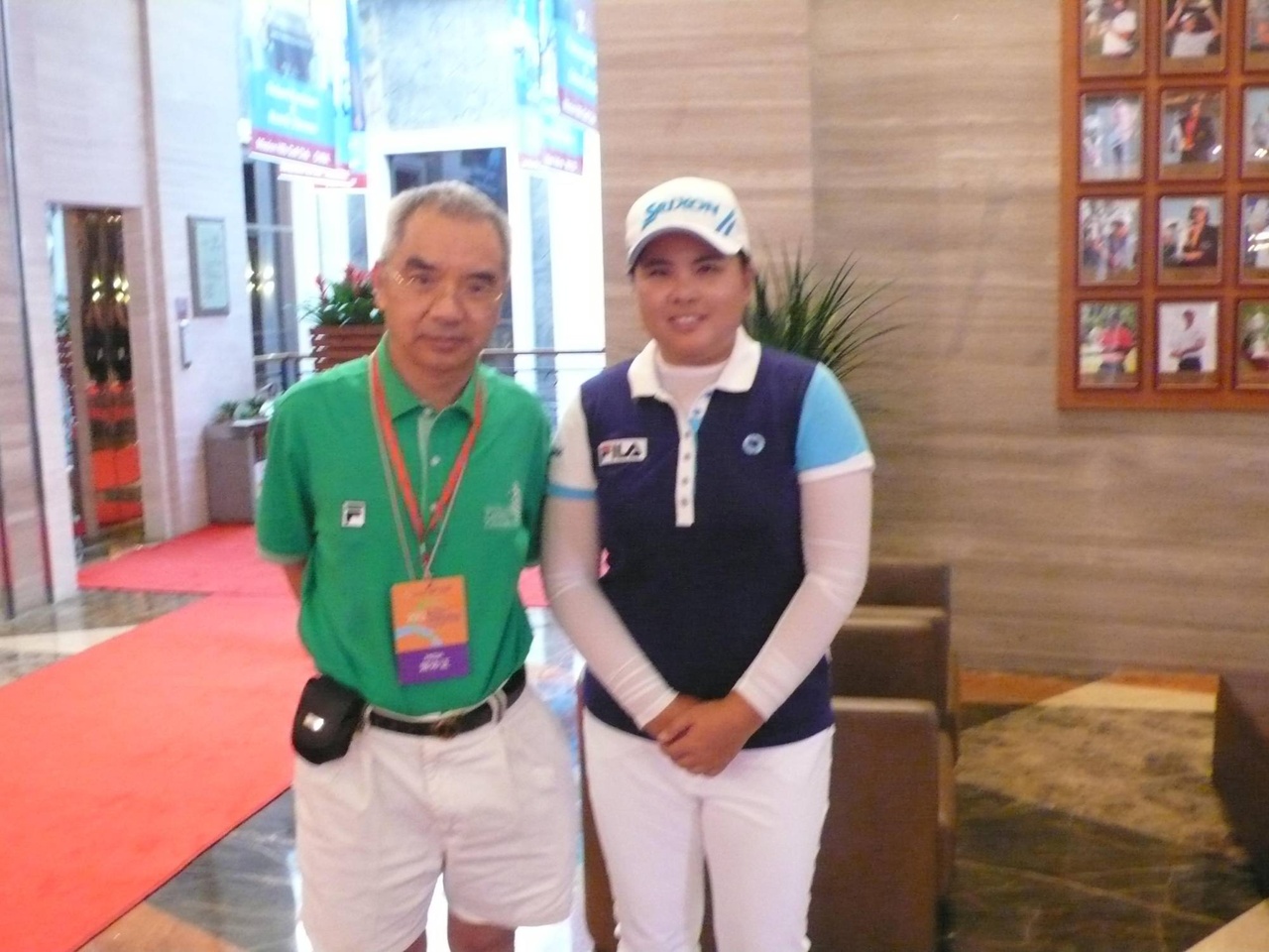 朴仁妃(Inbee Park)於2013年3月7日,在海口觀瀾湖,贏《World Ladies Championship》冠軍。