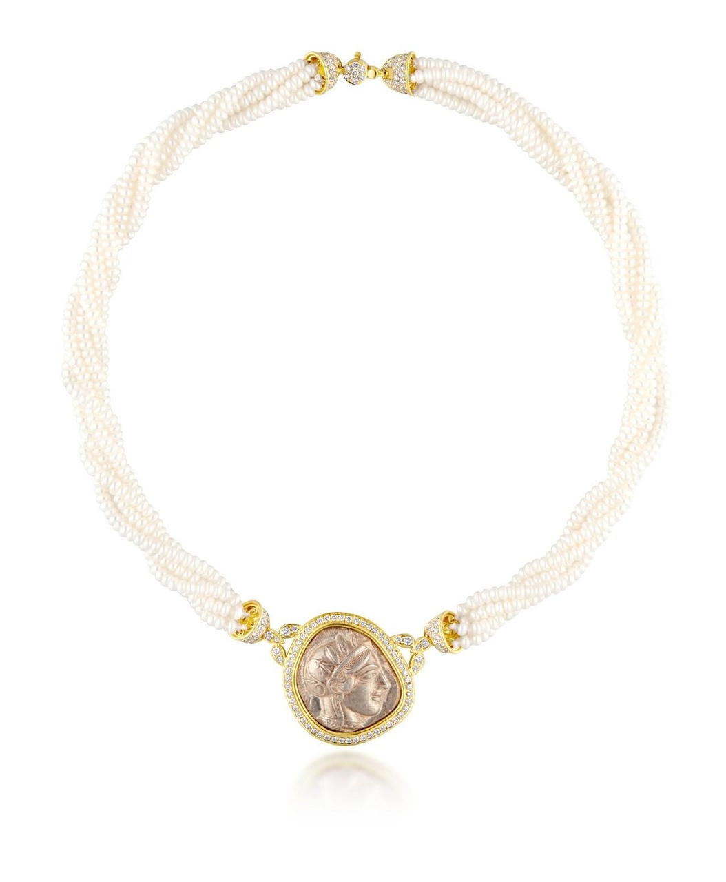 古幣系列 (Ancient Medallion Collection)吊墜項鏈。