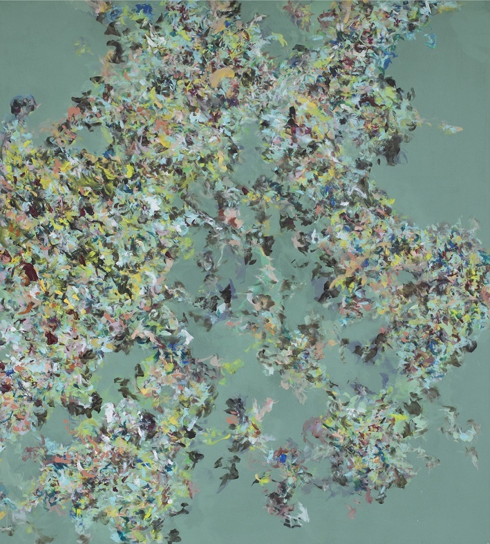 Infinity of Greens (3) | 菁菁 (3) 2018
Acrylics on canvas. 188 x 172.7 cm / 74 x 68 in