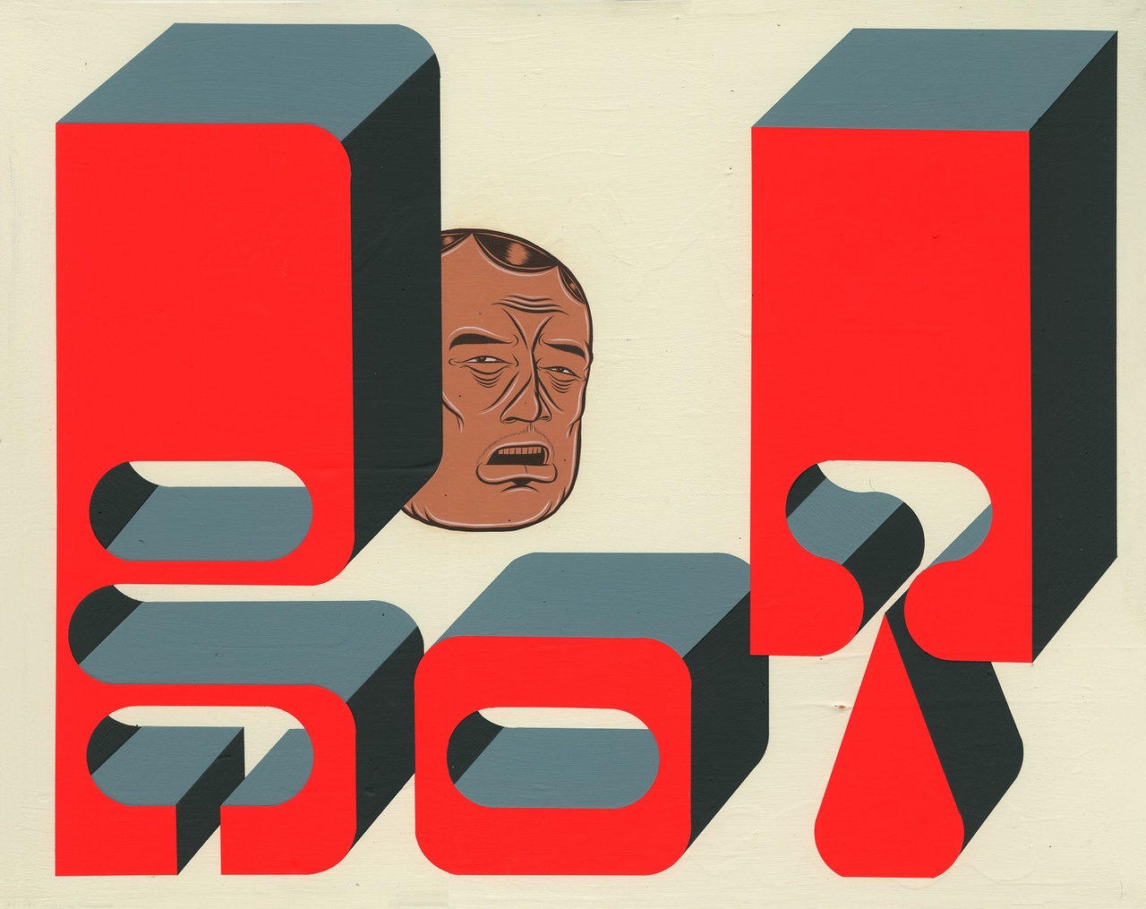 《彼岸》(The Other Side)獨立誌圖片, 圖片提供:© Barry McGee; Courtesy of the artist, Perrotin, and Ratio 3, San Francisco