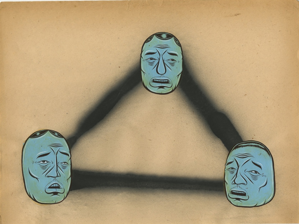《彼岸》(The Other Side)獨立誌圖片, 圖片提供:© Barry McGee; Courtesy of the artist, Perrotin, and Ratio 3, San Francisco