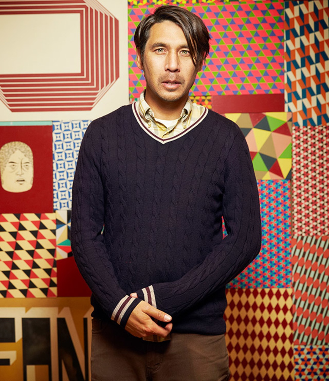 Barry McGee 的繪畫汲取 60 年代前衛藝術和波普藝術的影響,將傳統風格與新元素結合圖形試驗,除了繪畫他也利用各種媒介捕捉街頭的能量和活力。(網上圖片)