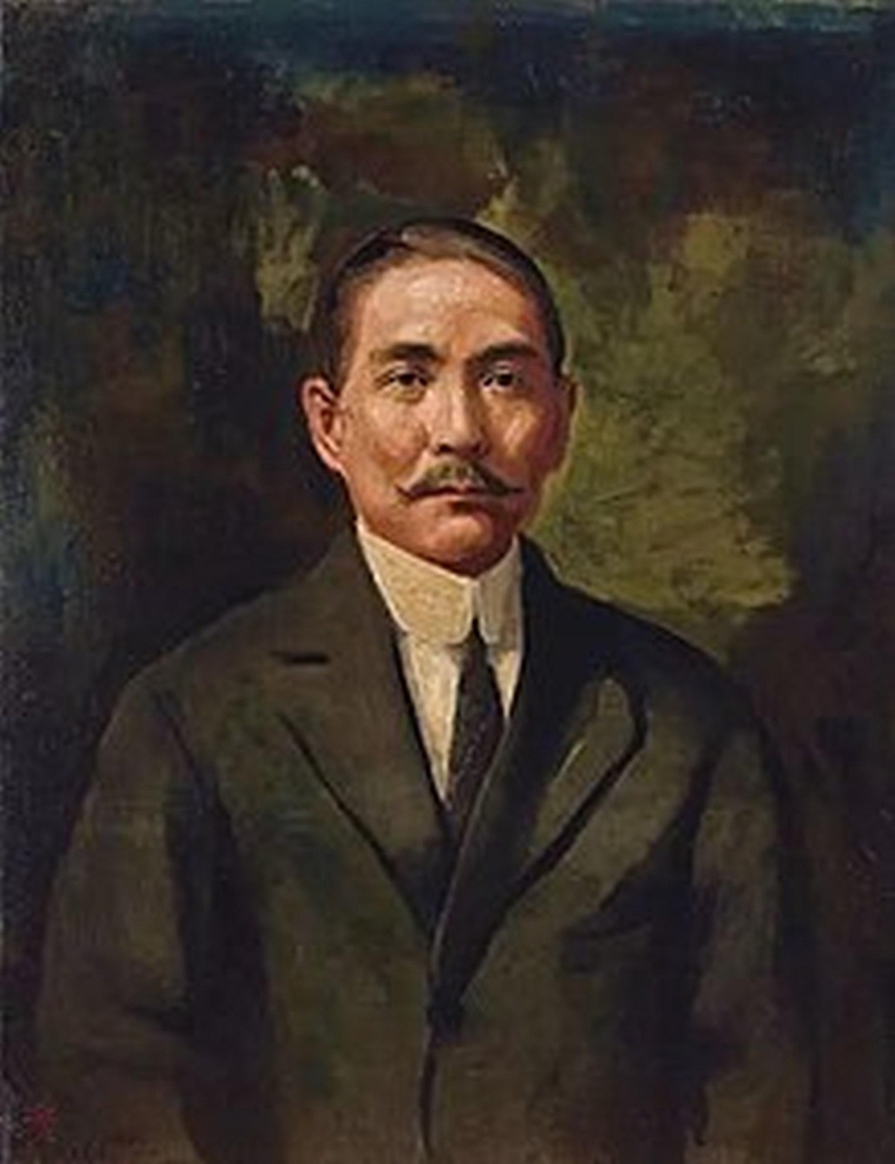 李鐵夫 （1869-1952）作品：孫中山