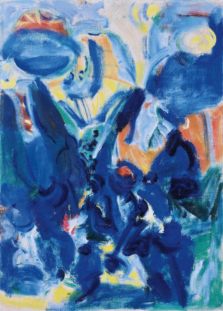吳大羽(1903-1984)作品 《百年孤獨》