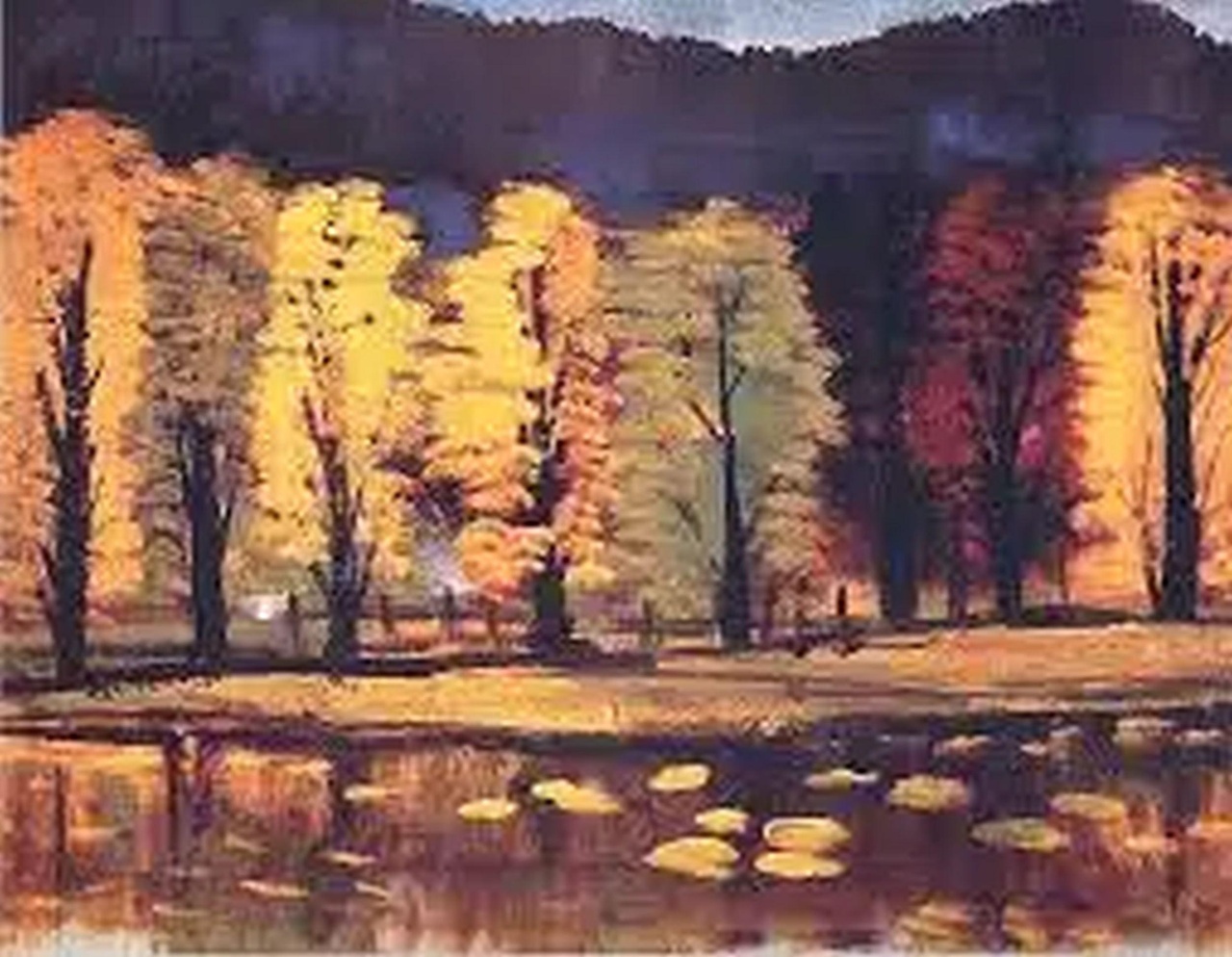 林風眠(1900-1991)作品。