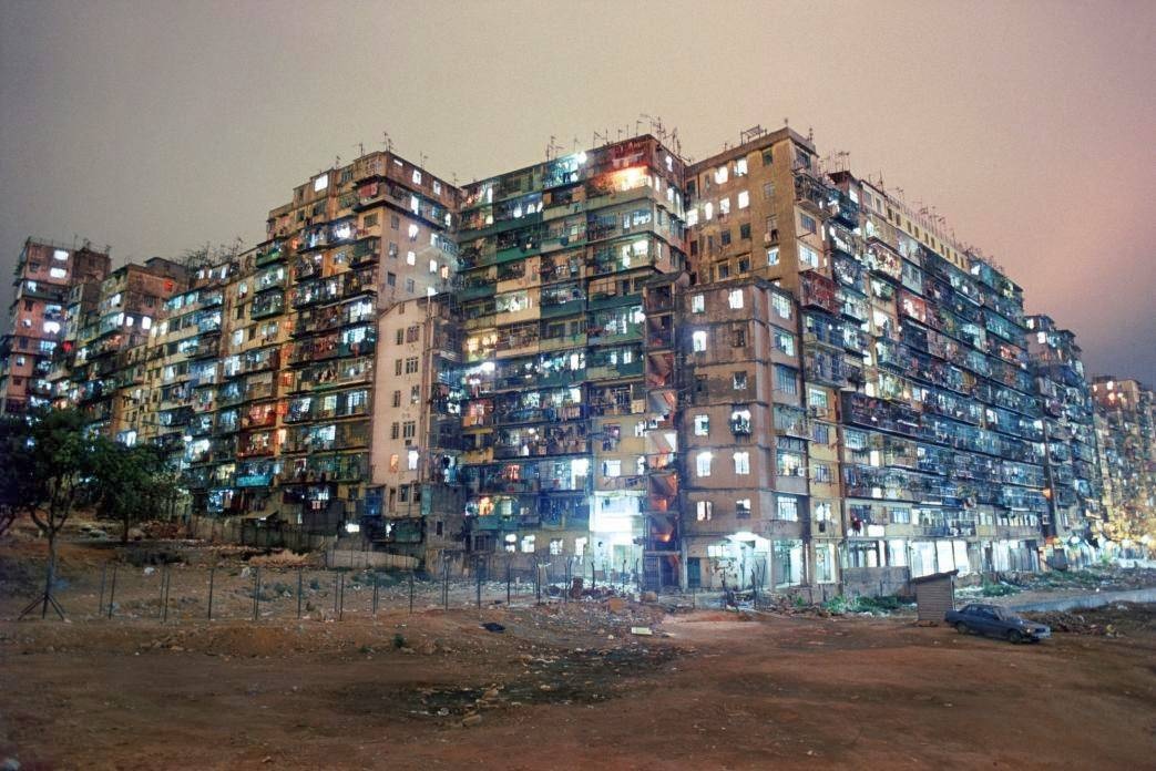 1980年代,九龍城寨。(網上圖片,無意侵犯版權)