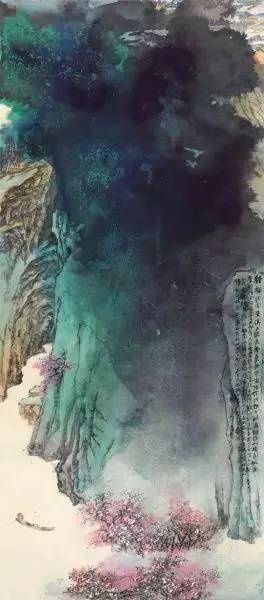 潑墨傑作《桃源圖》,於2016年香港蘇富比春拍,以2.7068億港元成交,刷新張氏個人單件作品拍賣紀錄。花落藏家劉益謙