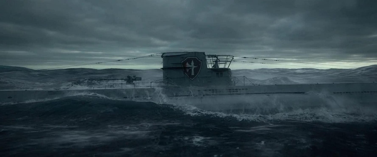 該齣電影多在片廠內搭景拍攝，使用很多模型，而德國潛艇，很少在畫面中出現。
