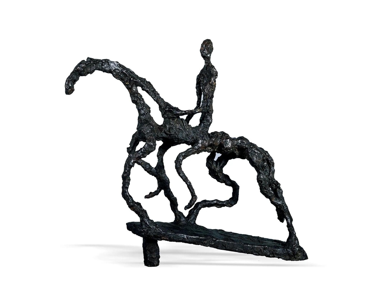 小歸途 (2001)
銅雕 雕塑
50 × 9.5 × 42 cm
