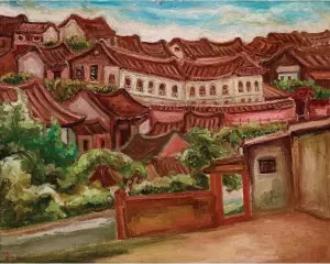 陳澄波 淡水風景 (2) 1935 Liang Gallery