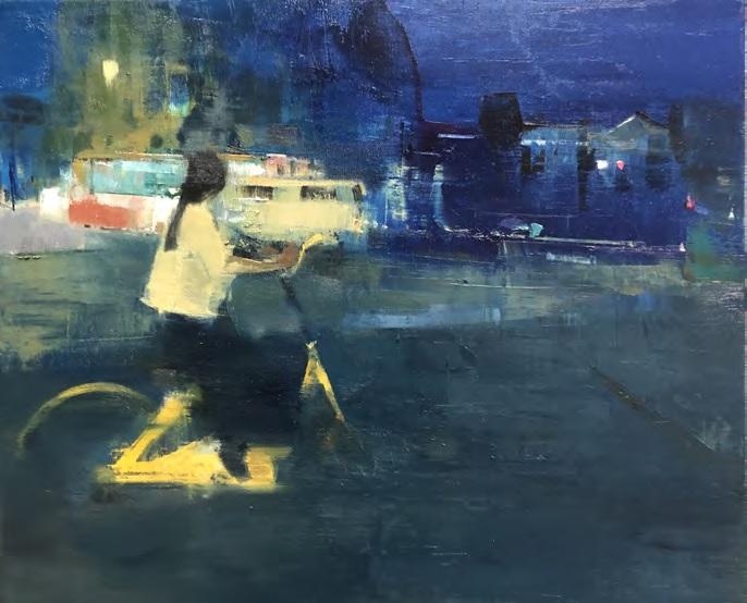丁志青
黃色OFO
布面油画
50×60cm
2020