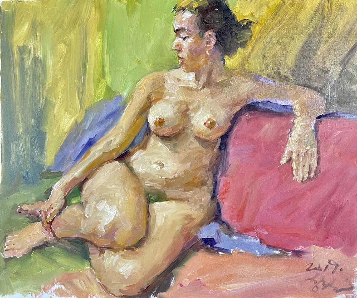 陳朝龍
女人體
油畫布本
2019
60 x 60 cm