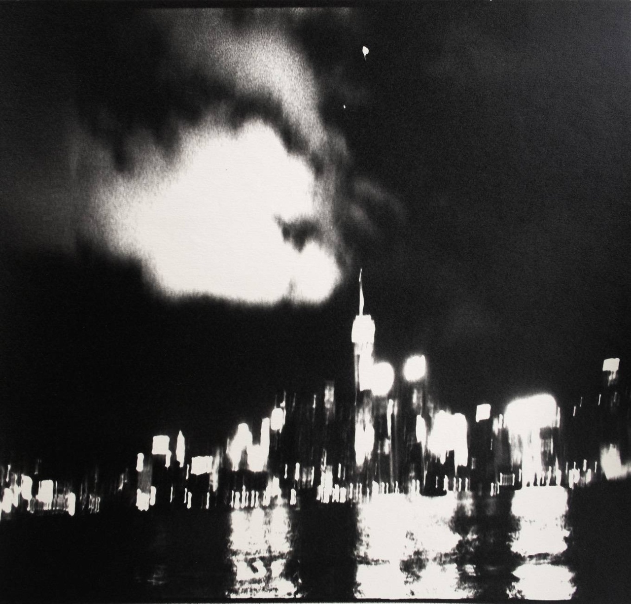 李家昇《一九九七年香港某日》,1997年攝,銀鹽紙基, 37 x 37 公分。