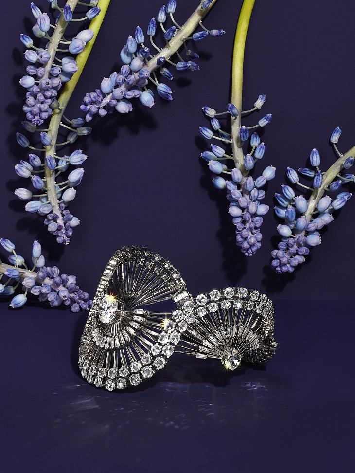 Tiffany & Co. Blue Book Botanica Dandelion diamond bracelet