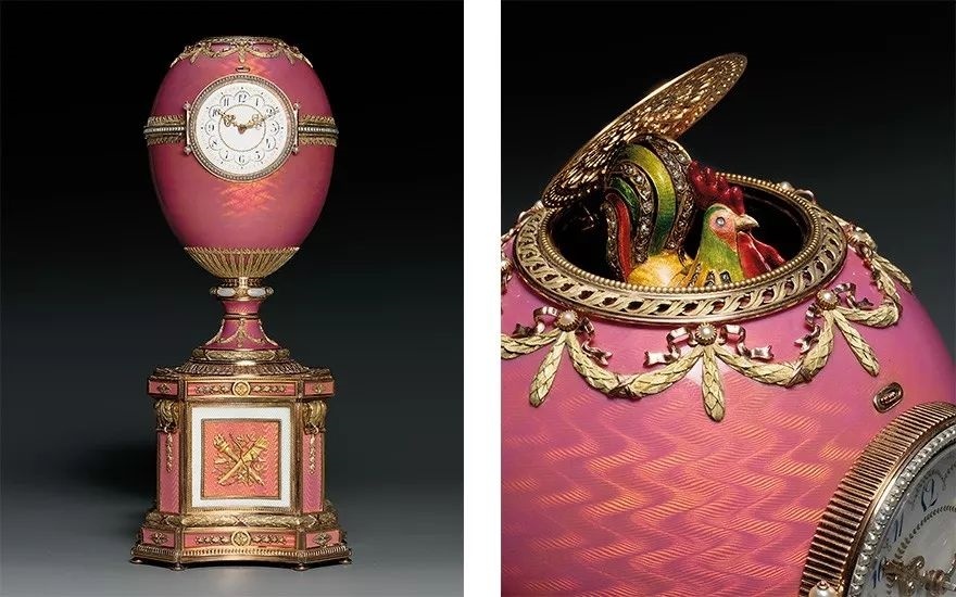 2007年倫敦佳士得拍賣行以900萬英鎊拍出的一枚製於1902年並配有時鐘的Fabergé彩蛋，便是來自Rothschild家族的珍藏，是次拍賣創下Fabergé作品歷來最高成交價紀錄，並刷新了當時所有俄羅斯藝術品拍賣造價。