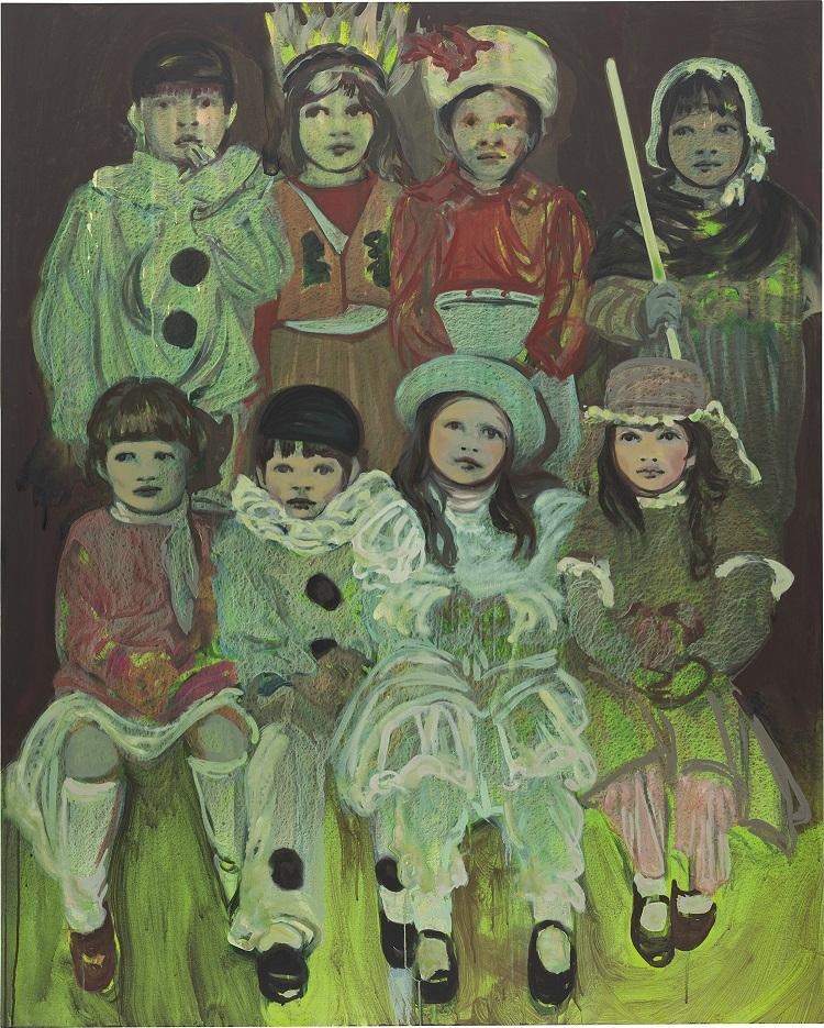 克萊爾·特伯萊 ,《偽裝》,2015年作,估價:港元$550,000 - 750,000,成交價:港元$3,500,000(藝術家世界拍賣紀錄交。